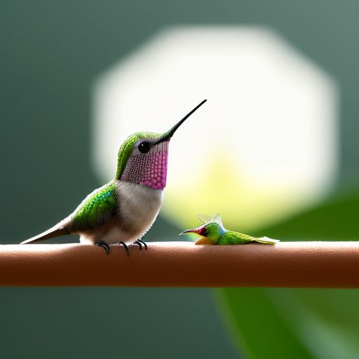 Interpretação do Significado Espiritual de Ver um Filhote de Beija-Flor em Seus Sonhos