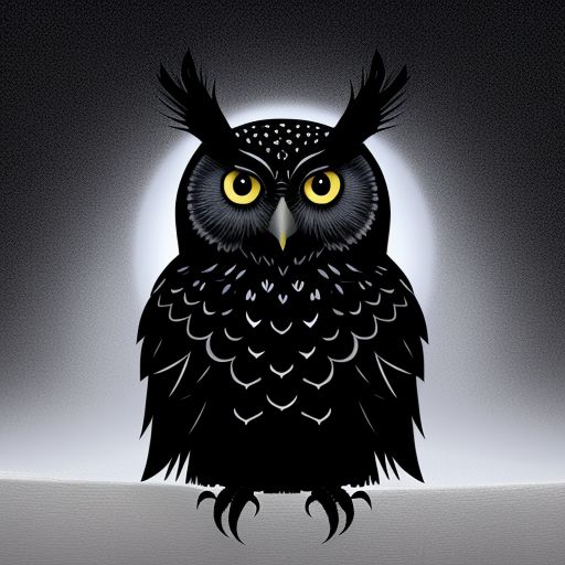 A magia da coruja negra nos nossos sonhos