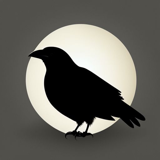 Explorando diferentes perspectivas iluministas e tenebrosas associadas à figura do corvo