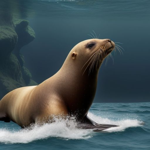 Simbolismo do leão marinho nos sonhos: reino animal aquático e poderosa presença